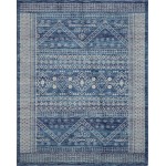 Nourison Passion PSN27 Area Rug, Navy/Blue, 6'7" x 9'6"