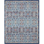 Nourison Passion PSN28 Area Rug, Blue/Multicolor, 8' x 10'