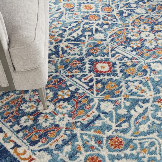 Nourison Passion PSN28 Area Rug, Blue/Multicolor, 8' x 10'