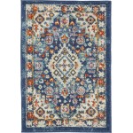 Nourison Passion PSN29 Area Rug, Blue/Multicolor, 1'10" x 2'10"