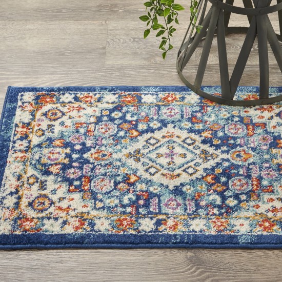 Nourison Passion PSN29 Area Rug, Blue/Multicolor, 1'10" x 2'10"