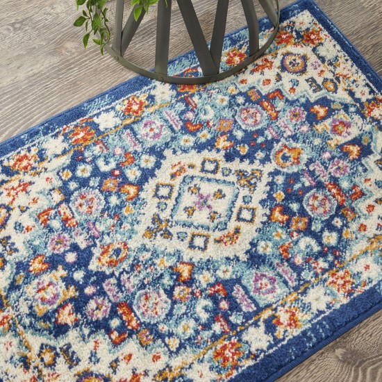 Nourison Passion PSN29 Area Rug, Blue/Multicolor, 1'10" x 2'10"