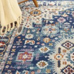 Nourison Passion PSN29 Area Rug, Blue/Multicolor, 8' x 10'