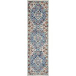 Nourison Passion PSN29 Runner Rug, Ivory/Multicolor, 2'2" x 7'6"