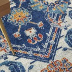 Nourison Passion PSN31 Area Rug, Blue/Multicolor, 3'9" x 5'9"