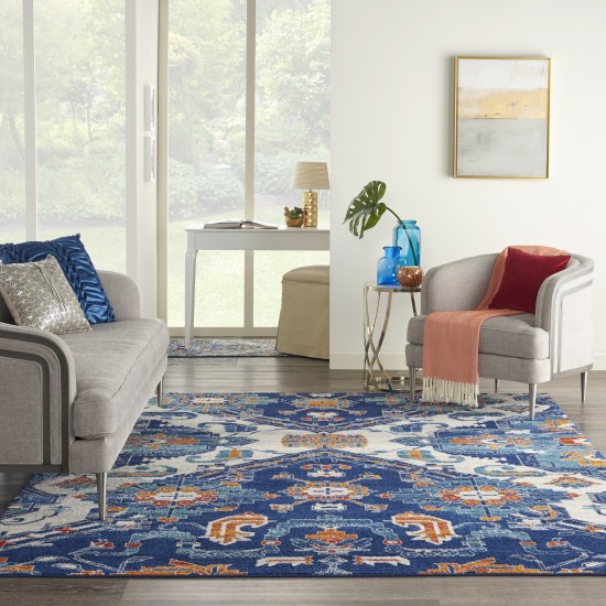 Nourison Passion PSN31 Area Rug, Blue/Multicolor, 8' x 10'