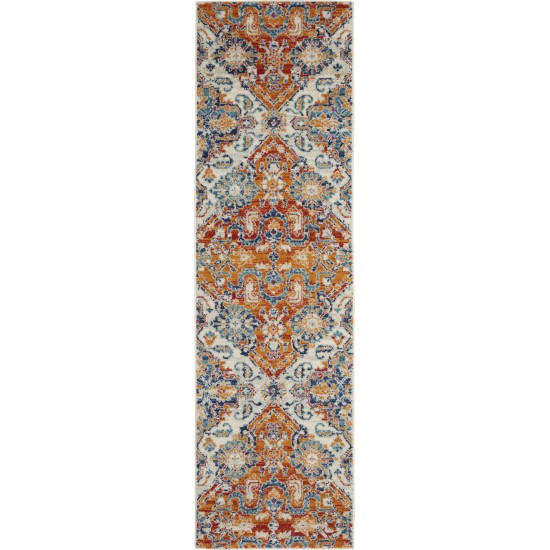 Nourison Passion PSN31 Runner Rug, Multicolor, 2'2" x 7'6"