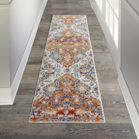 Nourison Passion PSN31 Runner Rug, Multicolor, 2'2" x 7'6"