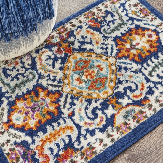 Nourison Passion PSN32 Area Rug, Blue/Multicolor, 1'10" x 2'10"