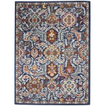 Nourison Passion PSN32 Area Rug, Blue/Multicolor, 3'9" x 5'9"