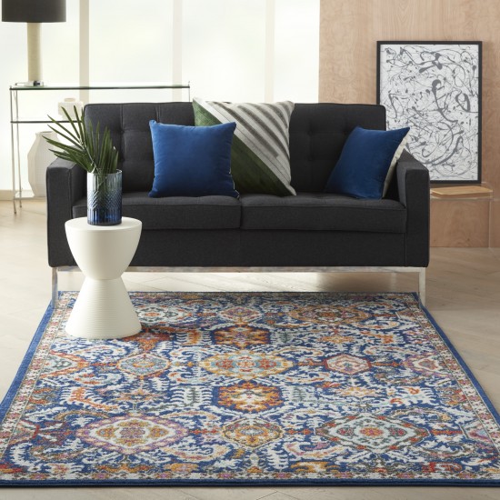 Nourison Passion PSN32 Area Rug, Blue/Multicolor, 3'9" x 5'9"