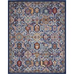 Nourison Passion PSN32 Area Rug, Blue/Multicolor, 8' x 10'