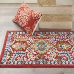 Nourison Passion PSN32 Area Rug, Red/Multicolor, 1'10" x 2'10"