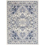 Nourison Passion PSN33 Area Rug, Ivory/Grey, 5'3" x 7'3"