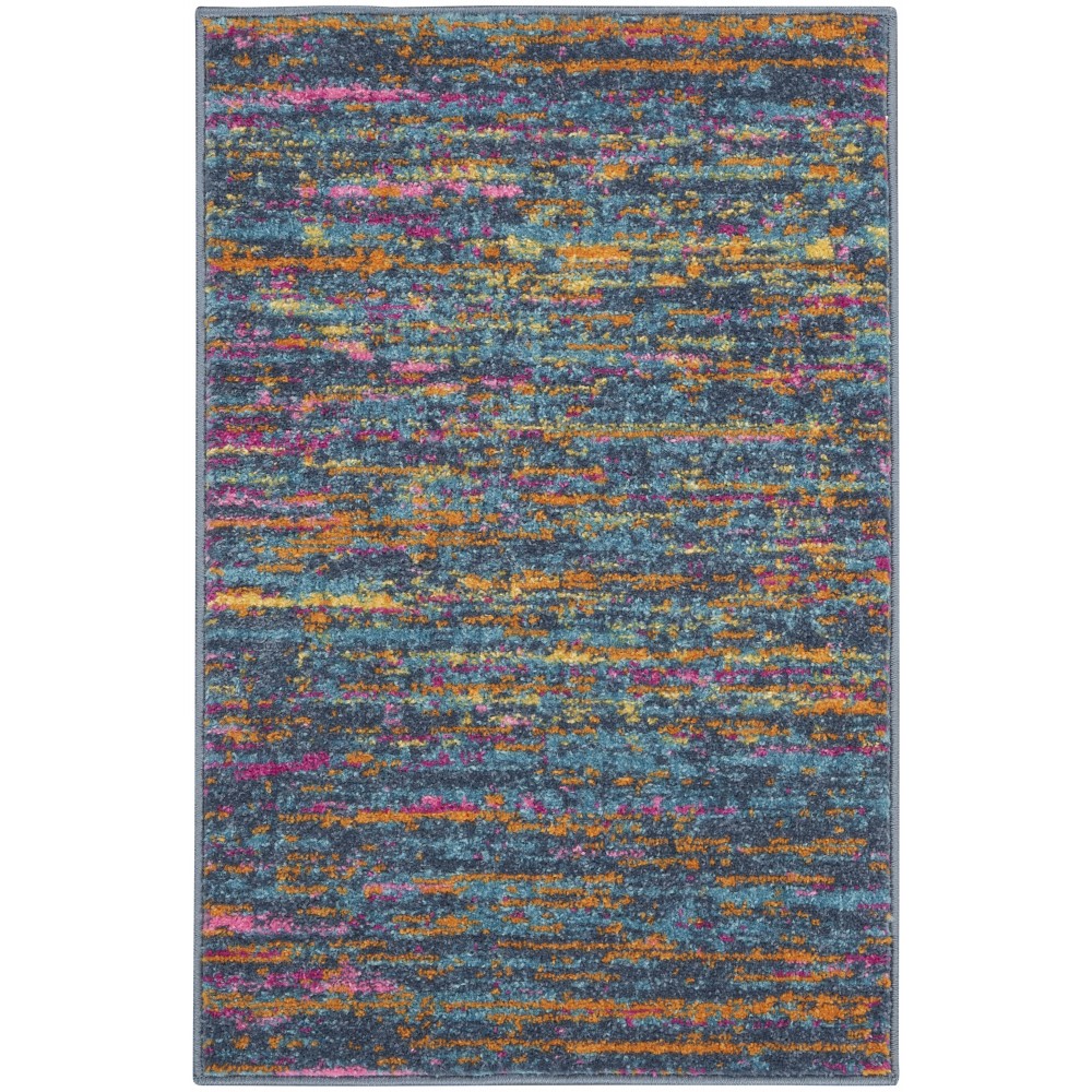 Nourison Passion PSN35 Area Rug, Blue/Multicolor, 1'10" x 2'10"