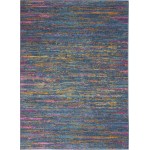 Nourison Passion PSN35 Area Rug, Blue/Multicolor, 5'3" x 7'3"