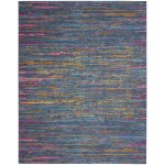 Nourison Passion PSN35 Area Rug, Blue/Multicolor, 8' x 10'