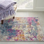 Nourison Passion PSN36 Area Rug, Ivory/Multicolor, 1'10" x 2'10"