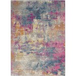 Nourison Passion PSN36 Area Rug, Ivory/Multicolor, 3'9" x 5'9"