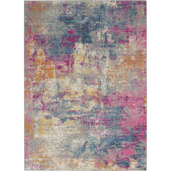 Nourison Passion PSN36 Area Rug, Ivory/Multicolor, 3'9" x 5'9"