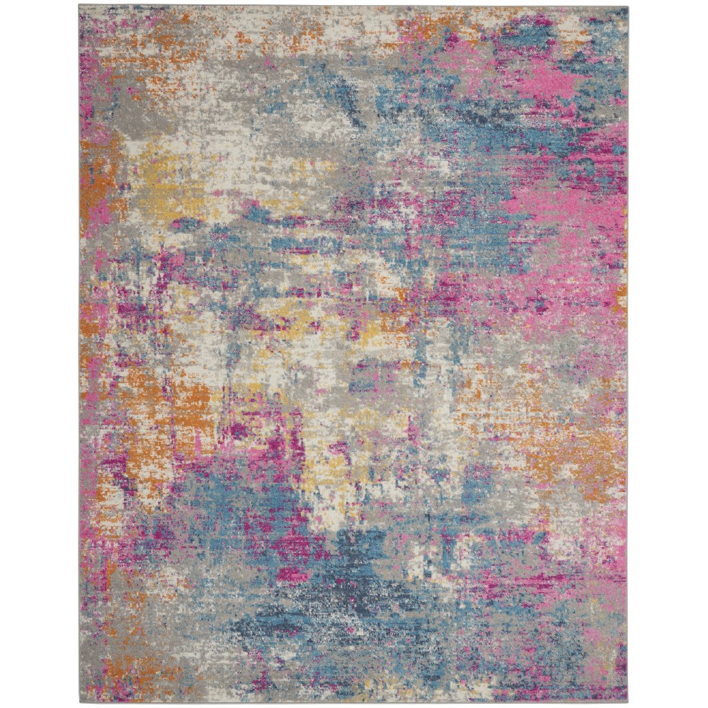 Nourison Passion PSN36 Area Rug, Ivory/Multicolor, 8' x 10' Nourison Passion PSN36 Area Rug, Ivory/Multicolor, 8' x 10'