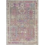 Nourison Passion PSN37 Area Rug, Grey/Multicolor, 3'9" x 5'9"