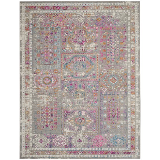 Nourison Passion PSN37 Area Rug, Grey/Multicolor, 8' x 10'