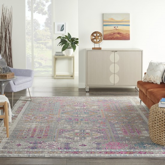 Nourison Passion PSN37 Area Rug, Grey/Multicolor, 8' x 10'