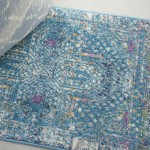 Nourison Passion PSN38 Area Rug, Blue, 1'10" x 2'10"