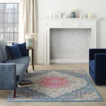 Nourison Passion PSN39 Area Rug, Multicolor, 3'9" x 5'9"