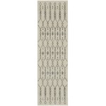 Nourison Passion PSN40 Runner Rug, Ivory/Grey, 2'2" x 7'6"
