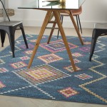 Nourison Passion PSN44 Area Rug, Navy, 5'3" x 7'3"