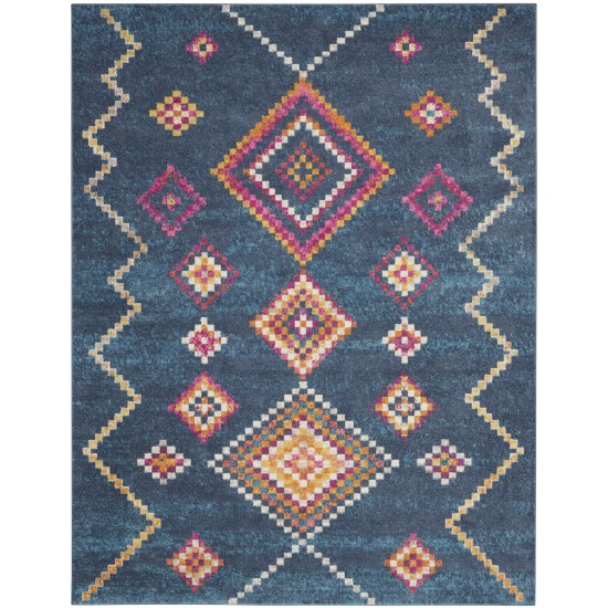 Nourison Passion PSN44 Area Rug, Navy, 8' x 10'