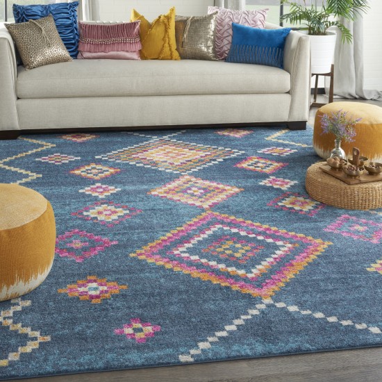 Nourison Passion PSN44 Area Rug, Navy, 8' x 10'