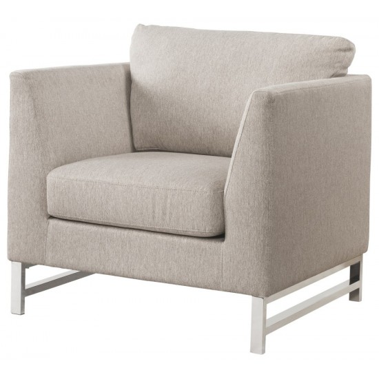 ACME Varali Chair, Beige Linen