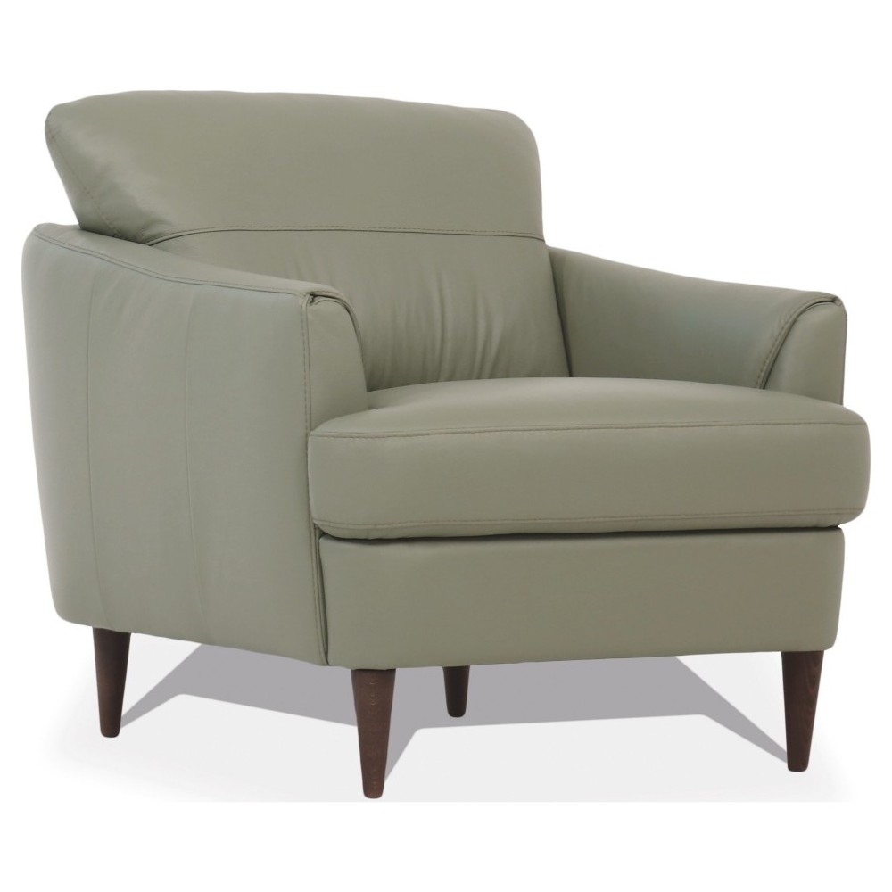 ACME Helena Chair, Moss Green Leather ACME Helena Chair, Moss Green Leather