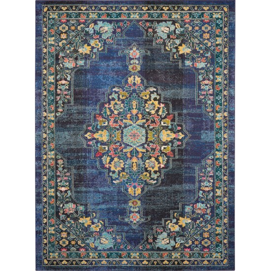 Nourison Passionate PST01 Area Rug, Navy, 8'9" x 11'9"