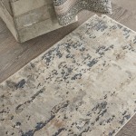 Nourison Quarry QUA01 Area Rug, Beige/Grey, 2'2" x 3'9"