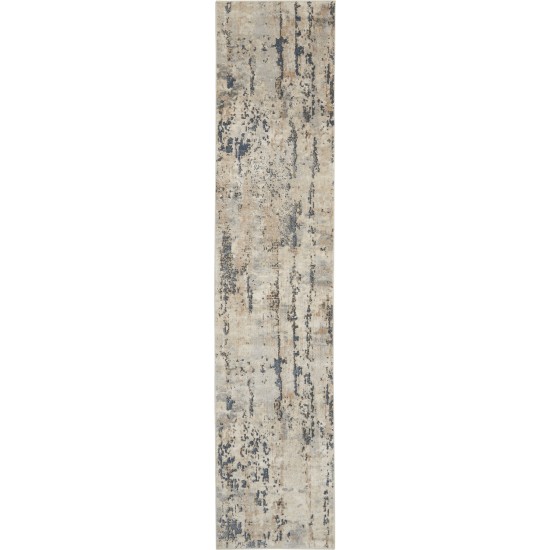 Nourison Quarry QUA01 Runner Rug, Beige/Grey, 2'2" x 7'6"