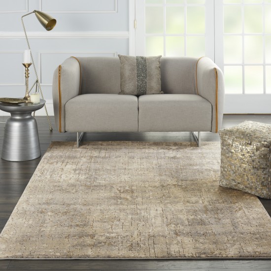 Nourison Quarry QUA03 Area Rug, Beige/Grey, 3'9" x 5'9"