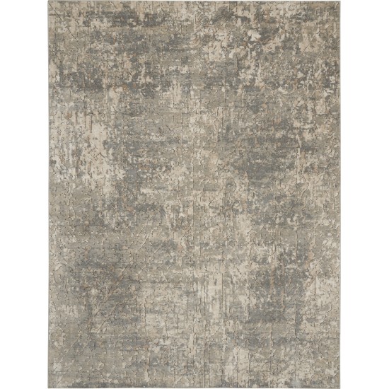 Nourison Quarry QUA03 Area Rug, Beige/Grey, 6'7" x 9'6"