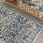 Nourison Quarry QUA04 Area Rug, Grey/Beige, 2'2" x 3'9"