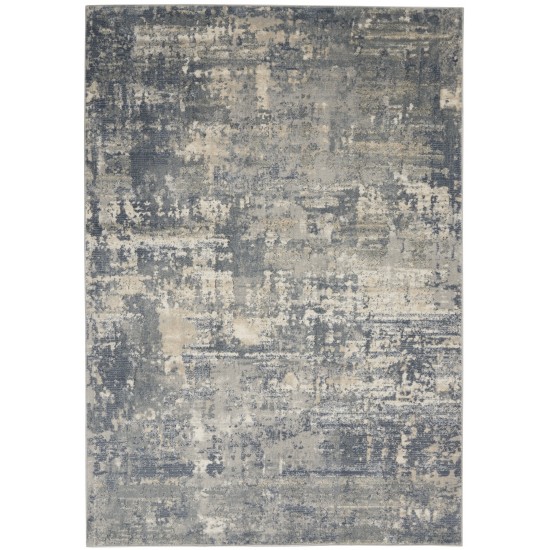 Nourison Quarry QUA04 Area Rug, Grey/Beige, 3'9" x 5'9"