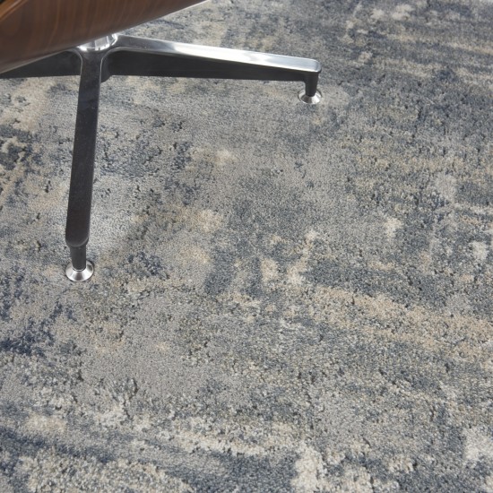 Nourison Quarry QUA04 Area Rug, Grey/Beige, 3'9" x 5'9"