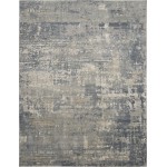 Nourison Quarry QUA04 Area Rug, Grey/Beige, 6'7" x 9'6"