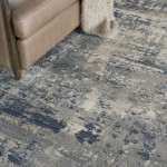 Nourison Quarry QUA04 Area Rug, Grey/Beige, 7'10" x 9'10"