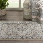 Nourison Quarry QUA05 Area Rug, Beige/Grey, 2'2" x 3'9"