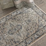 Nourison Quarry QUA05 Area Rug, Beige/Grey, 2'2" x 3'9"