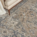 Nourison Quarry QUA05 Area Rug, Beige/Grey, 7' x 10'