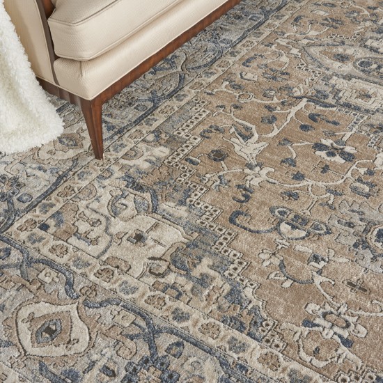 Nourison Quarry QUA05 Area Rug, Beige/Grey, 7'10" x 9'10"